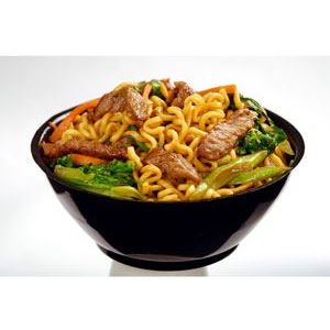 Yakisoba de carne